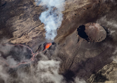 Volcan eruption réunion 2 kina photo